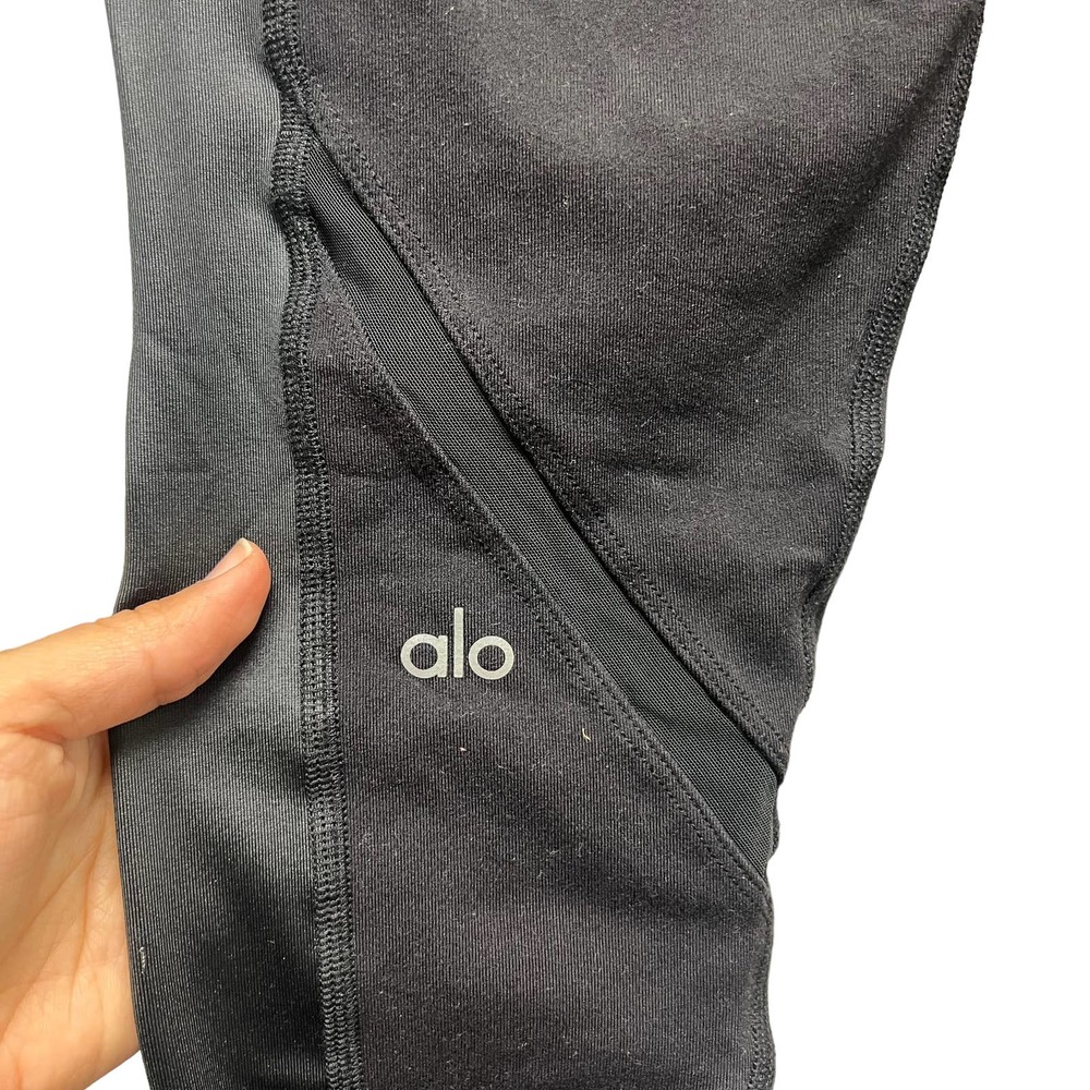 Alo Yoga Epic Leggings Black Womens Size Small - Picture 8 of 10